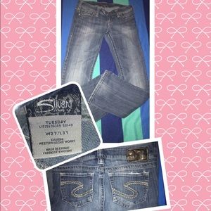 Silver jeans